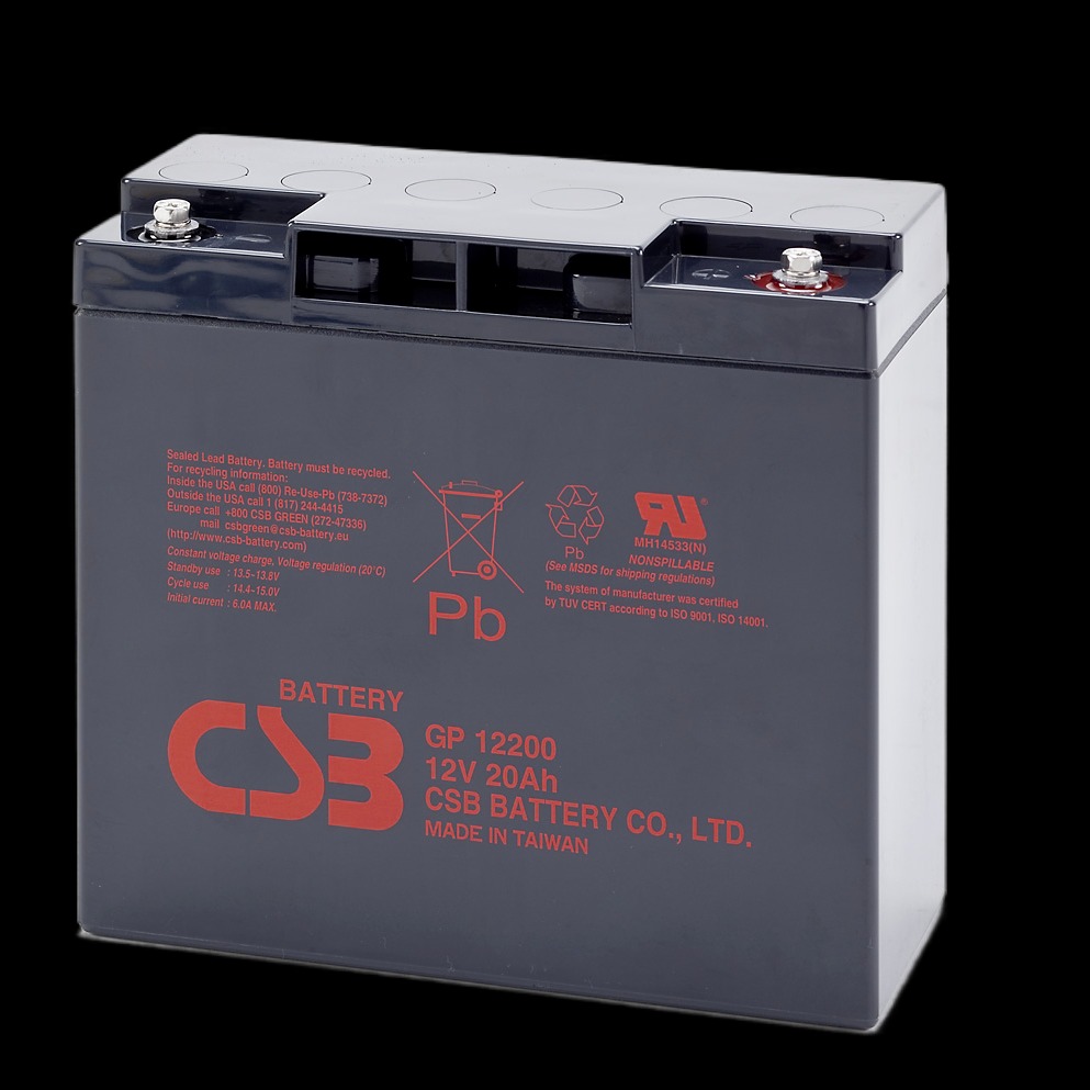 台湾希世比蓄电池GP12200 铅酸性免维护电池 储能应急 希世比12V20AH