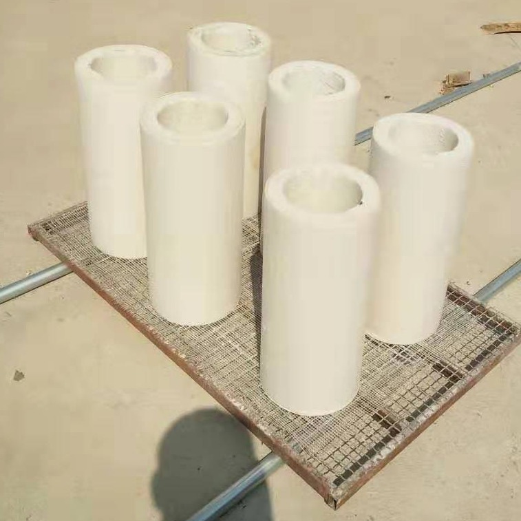 高密度硅酸铝管壳   陶瓷纤维管 高温硅酸铝管壳   管道硅酸铝