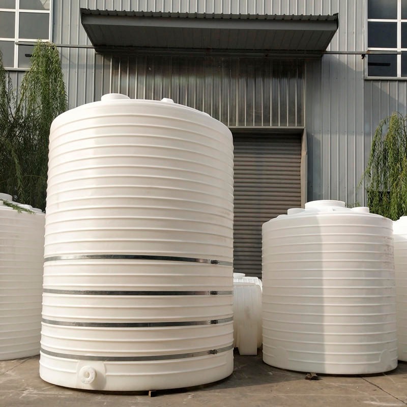 荆门水厂盐酸储罐 20吨硫酸储罐 塑料水塔 pe塑料甲醇储罐厂家