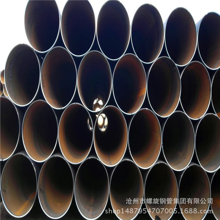 河北沧州螺旋钢管厂专业生产国标大口径双面埋弧焊螺旋钢管示例图7