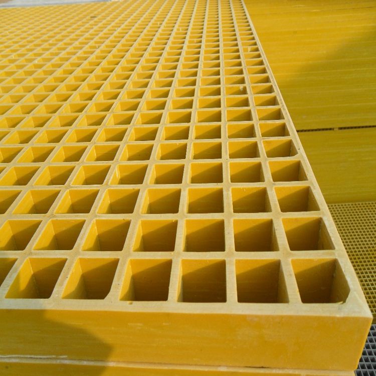 玻璃钢格板图片及玻璃格栅板应用范围   西安市黄色玻璃钢格栅板示例图13