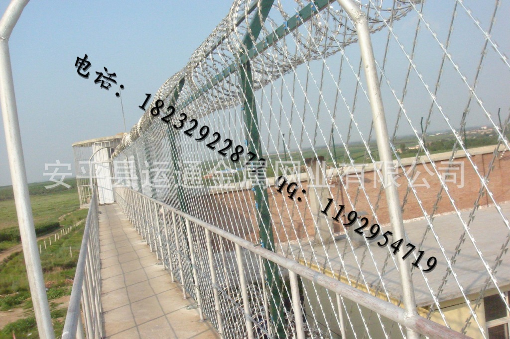 供应高锌监狱防护网，看守所隔离网厂家示例图9
