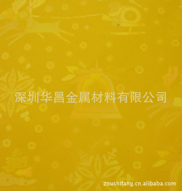 供应北京316金黄色镜面花纹镭射板 规格齐全 来图加工 免费拿样示例图1