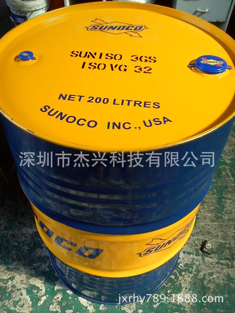 太阳液压油SUNOCO ROW46，68，100抗磨液压油SUNOCO ROW32