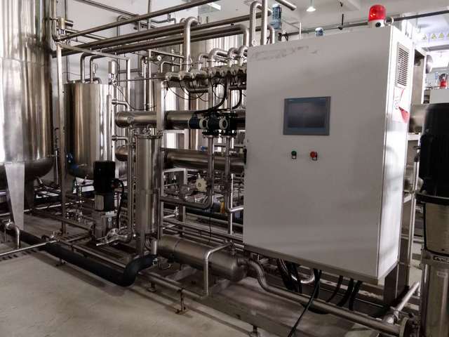 高纯水处理设备 高盐水处理反渗透设备 反渗透设备图片