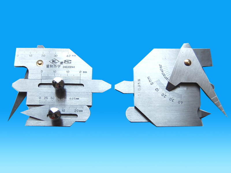 正宗华工HJ0型焊接检验尺 焊接规 焊缝规 焊缝尺 焊接测量尺示例图2