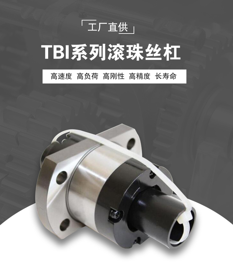 厂家直销 TBI系列滚珠丝杠精密研磨级系列 现货批发示例图1