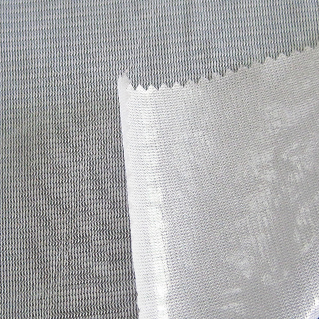 内里防水布面料 白色特立可得网布耐水洗复合透明TPU防水膜