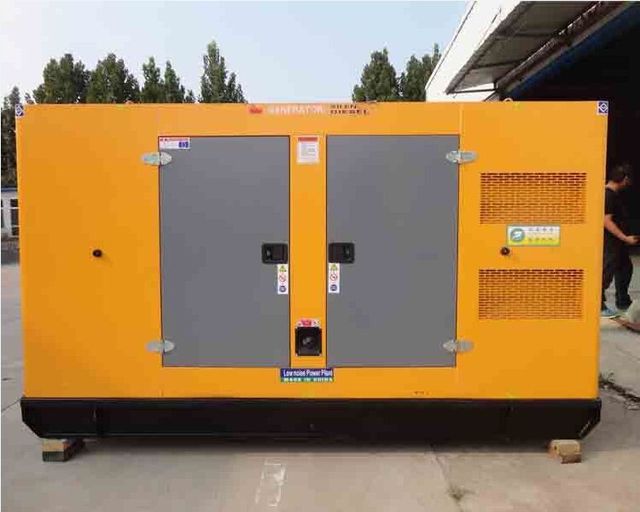 潍坊低噪音 100千瓦柴油发电机组 拼色箱式静音发电机组