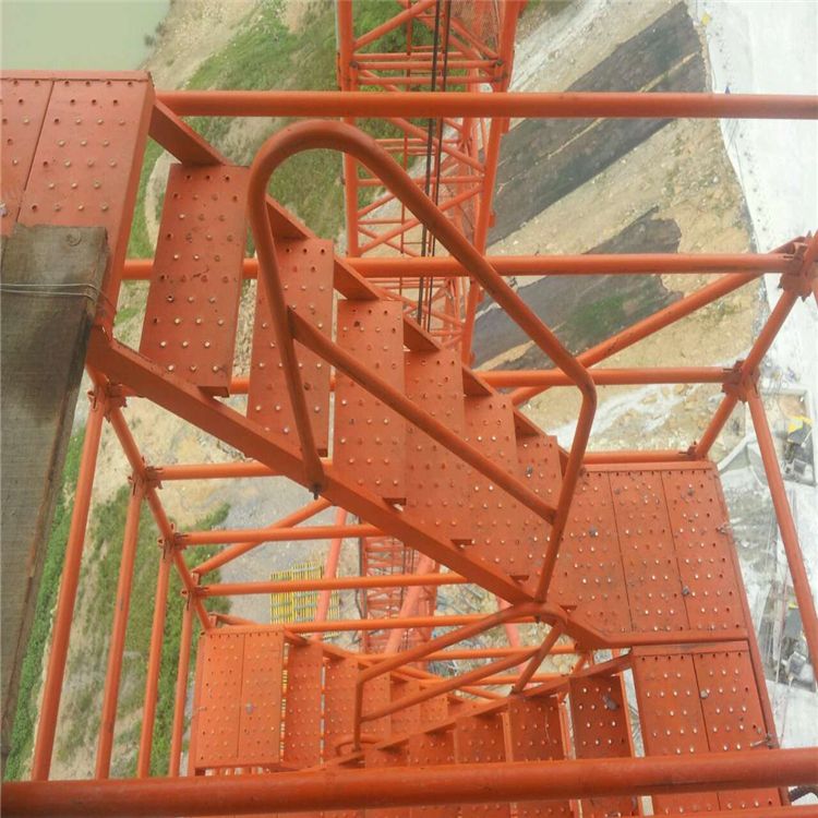 晟熙厂家 基坑爬梯 轮扣式安全爬梯 现货供应