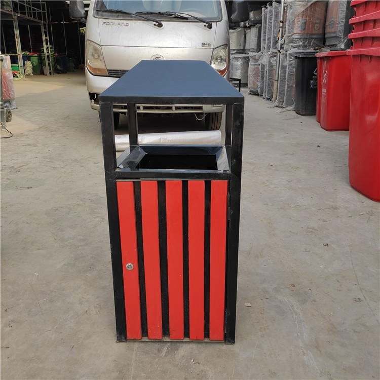 挂车垃圾桶 单个垃圾箱 双琪0206户外小区垃圾箱 公园街道分类垃圾箱  厂家直销支持定制