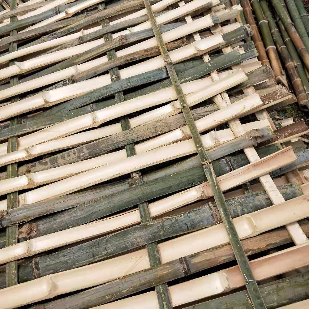 毛竹片厂家供应 脚手片 竹架板 竹排 脚手架房屋外立面装修用 竹芭片图片