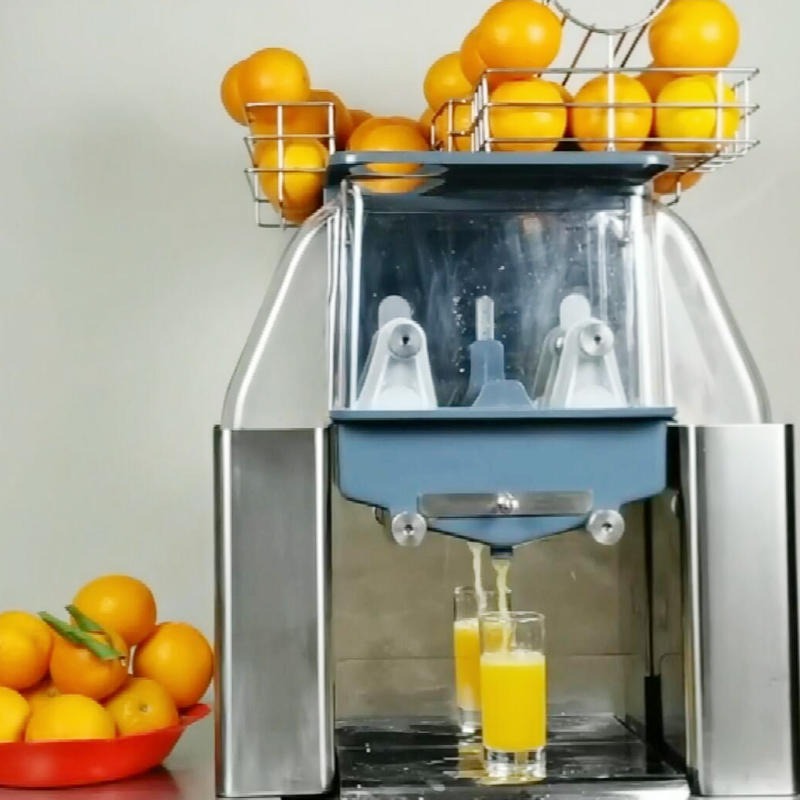 供应 商用鲜橙榨汁机 全自动鲜榨橙汁机 电动挤橙汁机 大型现榨橙汁机