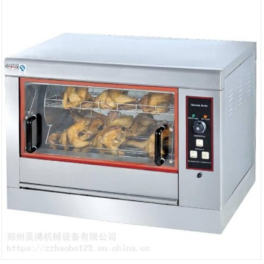供应杰冠电烤鸡炉  EB-268单层自动旋转烤鸭炉  商用全自动恒温控制烤炉图片