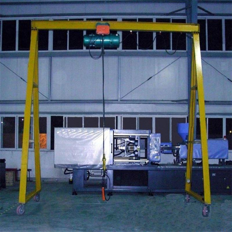 深圳宏源鑫盛生产a02龙门架、宝安门式起重机，超低吊龙门架价格图片