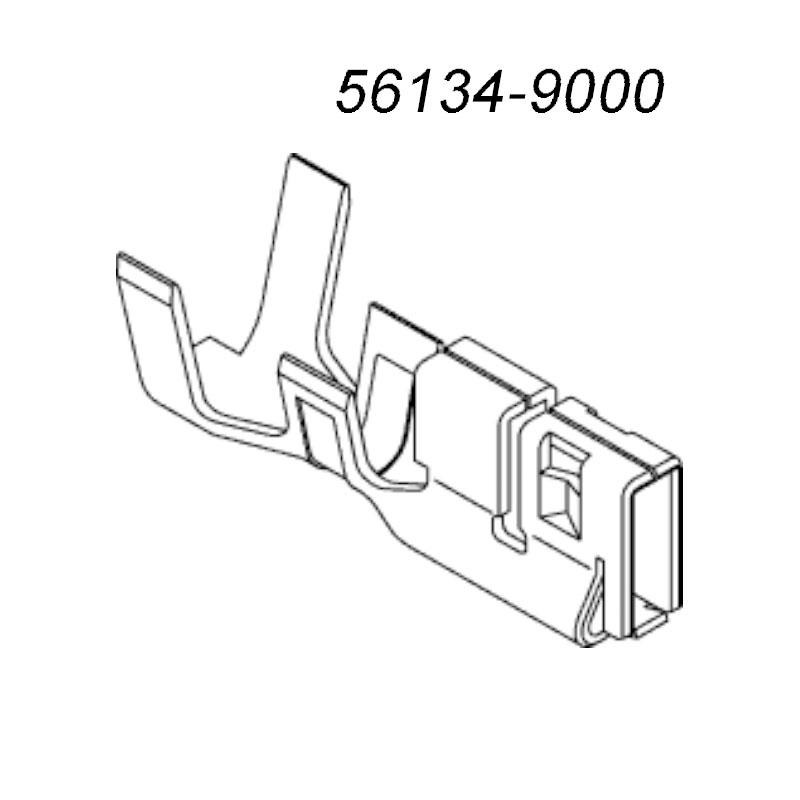 56134-9000 莫仕molex接插件 561349000  汽车连接器 原装现货