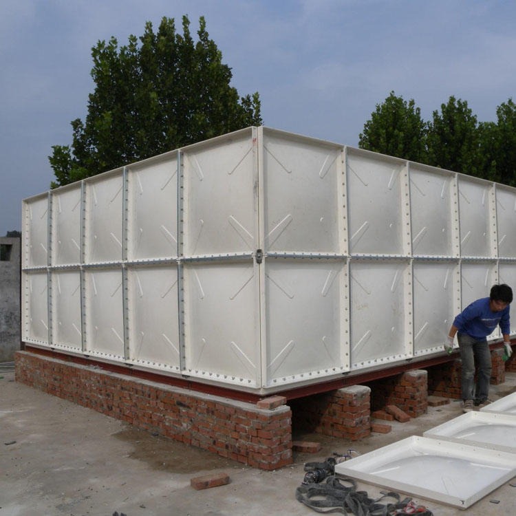 FRP储蓄水池 玻璃钢水箱 奥晟特 大型玻璃钢水箱 负责设计制作安装