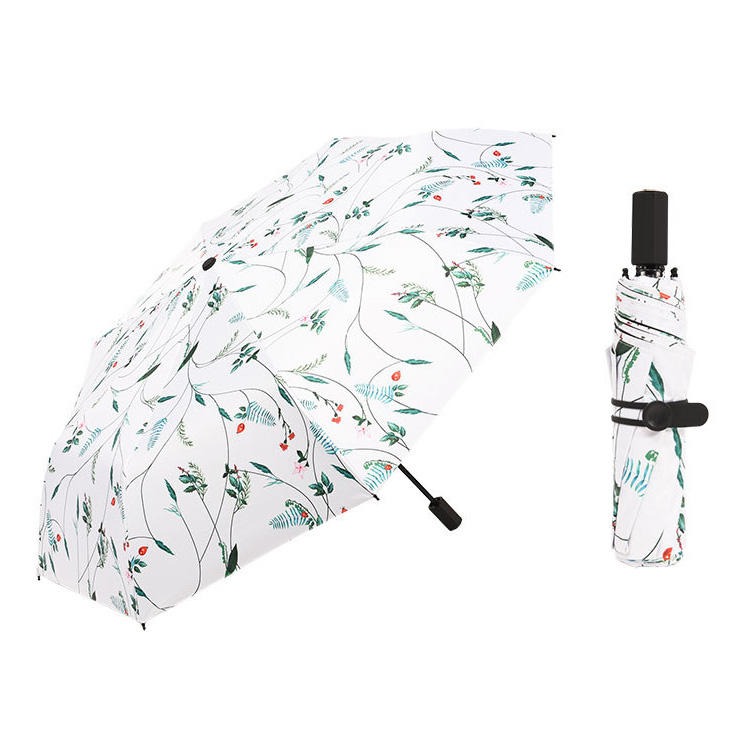 迷你超轻五折伞防紫外线折叠遮阳伞两用晴雨伞防晒口袋伞太阳伞女logo免费设计