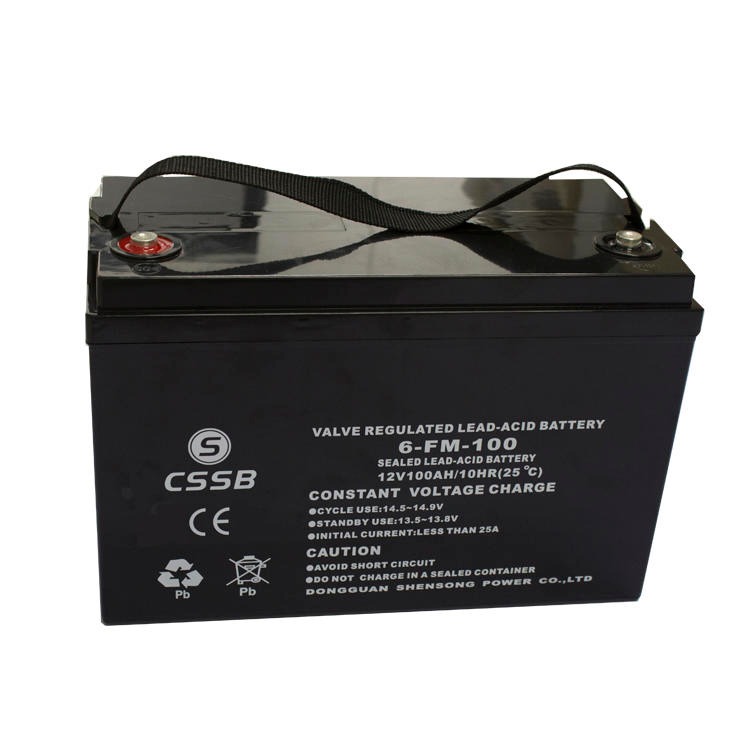 CSSB蓄电池6-FM-120 12V120AH机房储能 后备电源 直流屏配套使用