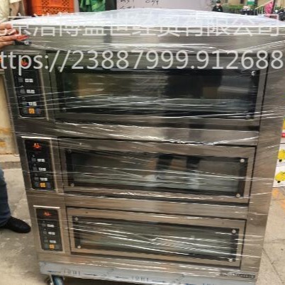 恒联PL-6三层六盘烤箱  北京恒联烤箱   恒联三层喷涂烤箱