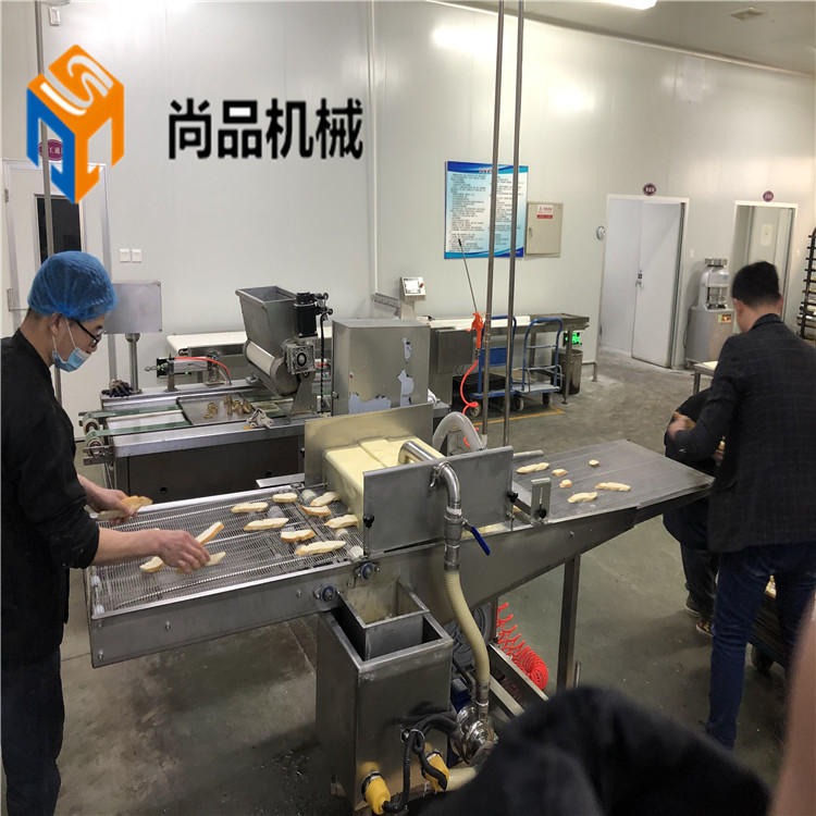 400型裹浆机 法式面包片裹蛋液机器 面包片裹浆机 小型生产线食品厂专用