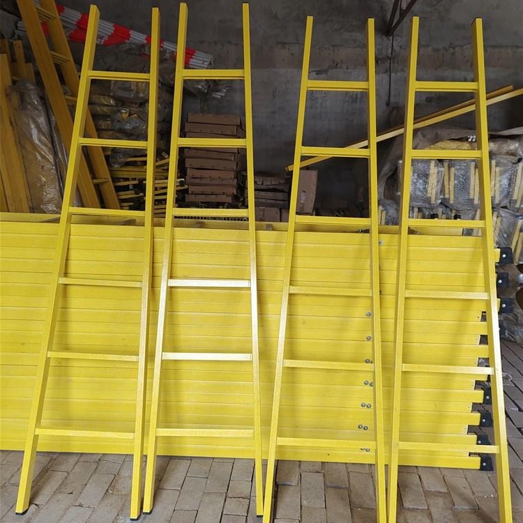 英威绝缘梯节日特惠 玻璃钢单直梯定做 电工用四步梯子3米 厂家批发