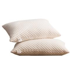 红素厂家直销超软超柔 水立方羽丝绒枕芯保健枕压缩枕头 300个起订不单独零售