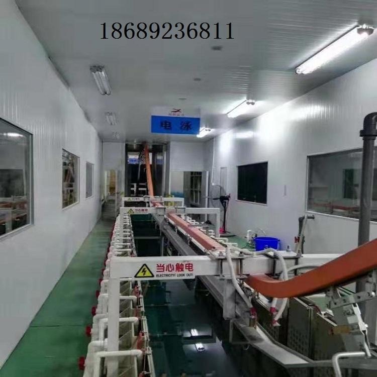 广东贝和电泳涂装设备电泳槽生产线