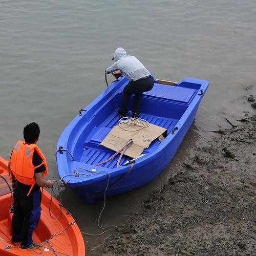 襄阳5米塑料渔船 耐腐捕鱼船 塑料钓鱼船 塑料小船厂家直销图片