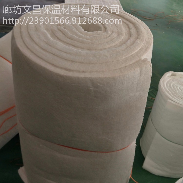 内蒙硅酸铝纤维针刺毯  硅酸铝毯， 耐高温硅酸铝甩丝毯，硅酸铝棉-文昌