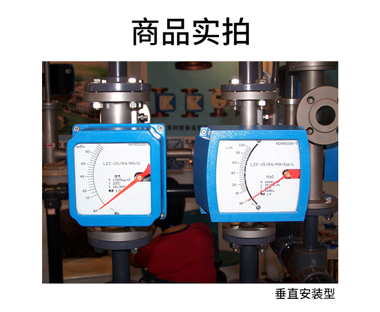 杭州联测金属管浮子流量计转子流量计气体液体水4-20mA防腐流量计示例图3