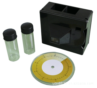 现货袖珍式DPD水中余氯比色器/水中余氯测试盒0-2.5ppm示例图1