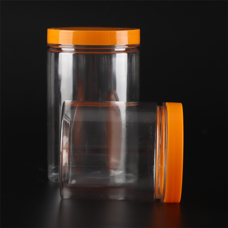 铭诺 透明塑料罐厂家 干果花茶罐 透明食品罐