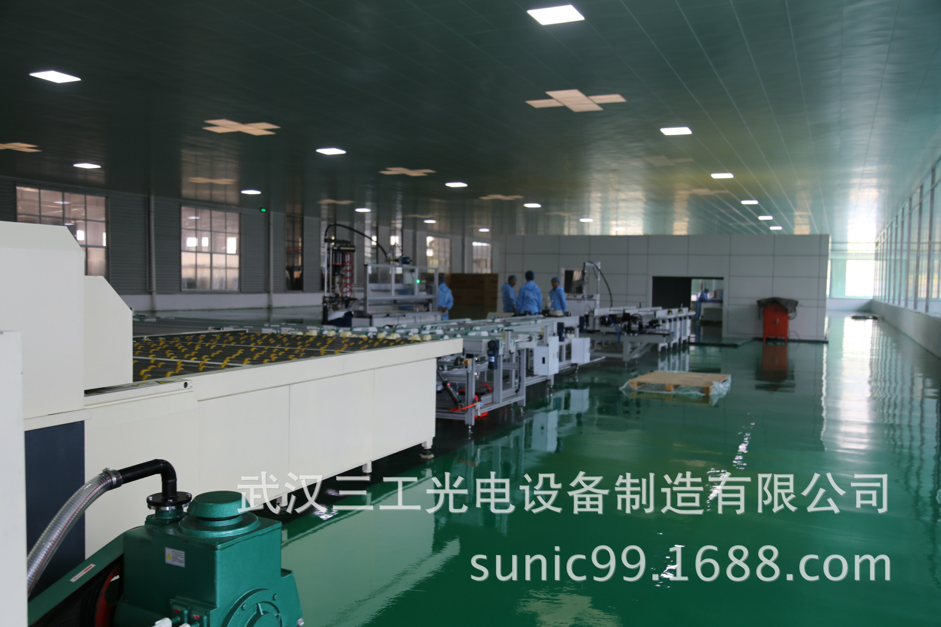 海南省太阳能路灯电池板生产设备|自动化光伏组件生产线示例图15