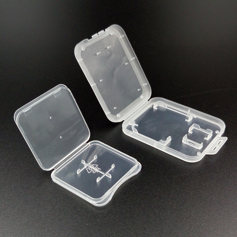 SD卡盒 TF卡保护盒 Micro SD收纳盒 单卡 双卡 小白盒 塑料透明盒