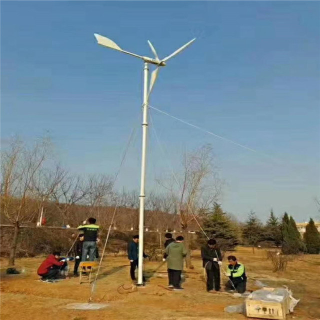 小型家用风力发电机大量销售 5000w永磁发电机高清视频