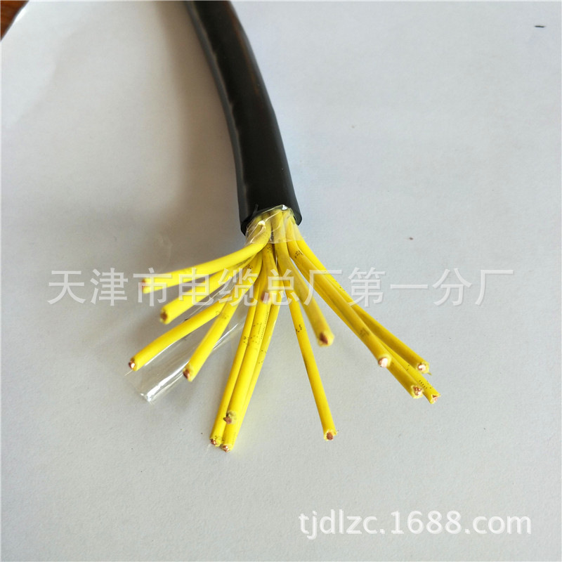 kvvp3*1.5屏蔽控制电缆 多芯铜网编织示例图4