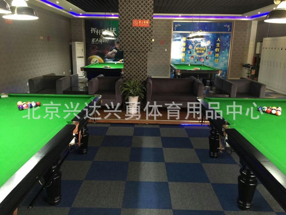 中式台球桌 美式台球桌价格便宜 工厂直发全国 北京免费送货安装示例图52