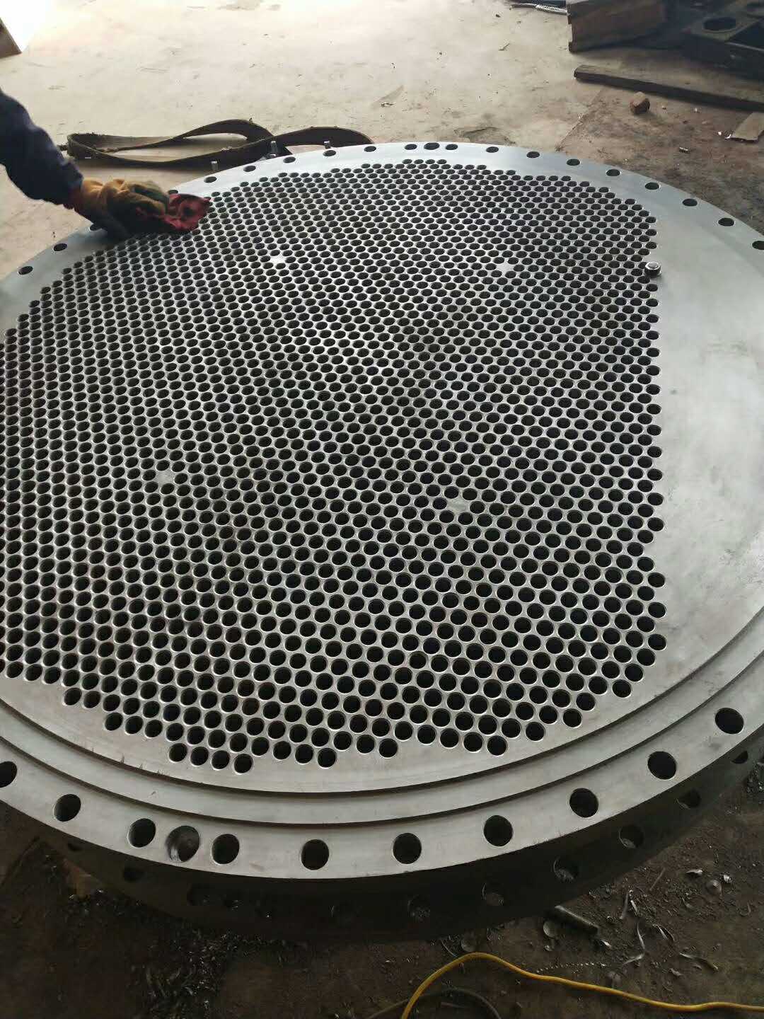 厂家产销不锈钢管板 容器管板  合金孔板法兰 盲板管板示例图1
