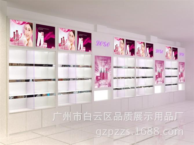 PZ- BG-107供应化妆品展示柜 背柜前柜 精品展示柜 专业展柜示例图20