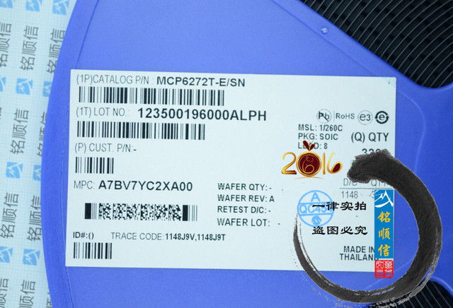 可直拍MCP6272-E/SN MCP6272E运算放大器SOP8实物拍摄MIC