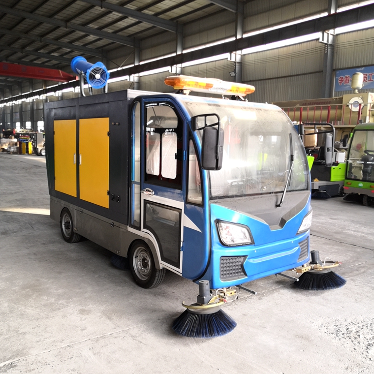 新疆小区物业车站电动扫路车 加工定制 微型小型电动扫地车