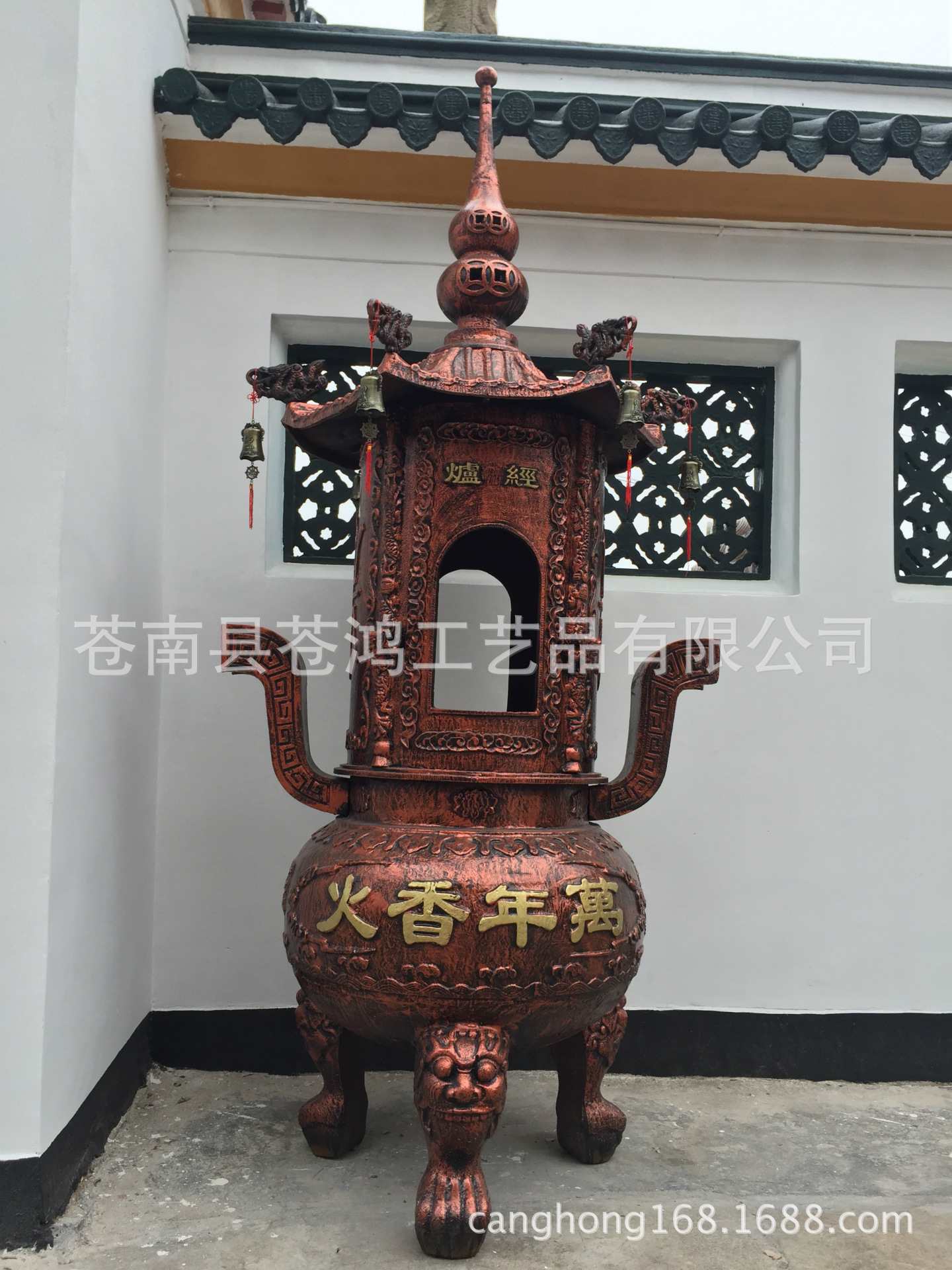 寺庙大型铜钟 宝钟温州苍南铸造祠堂大铜钟示例图36
