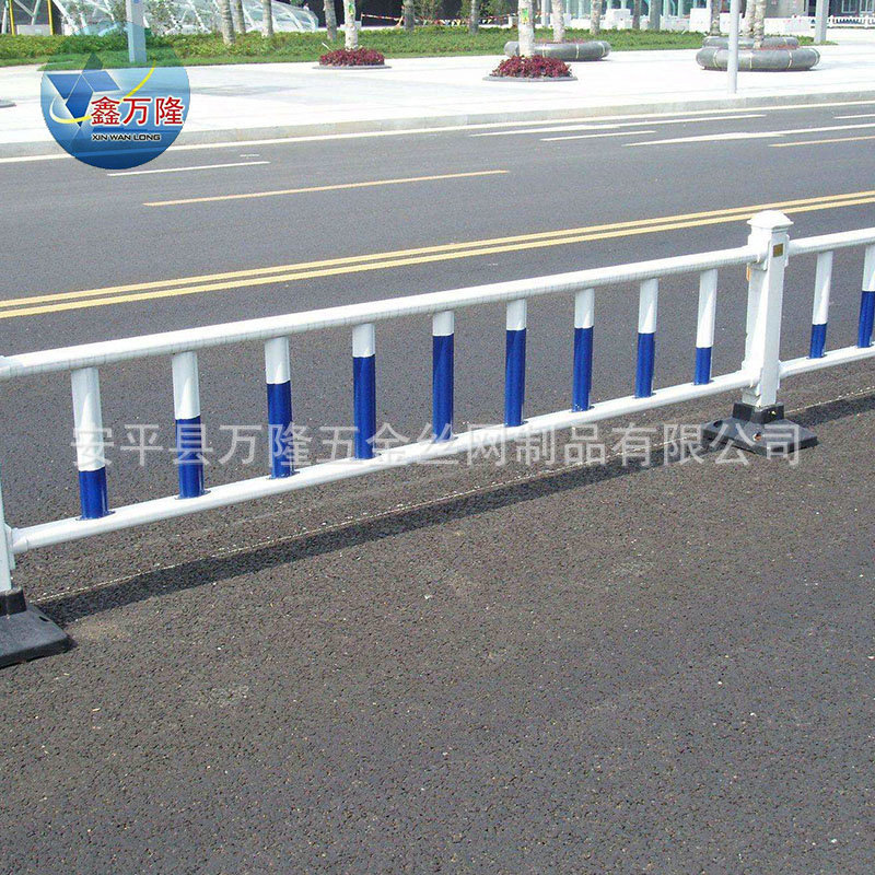 品质保证机 动与非机动隔离市政护栏  道路中心隔离市政护栏示例图7