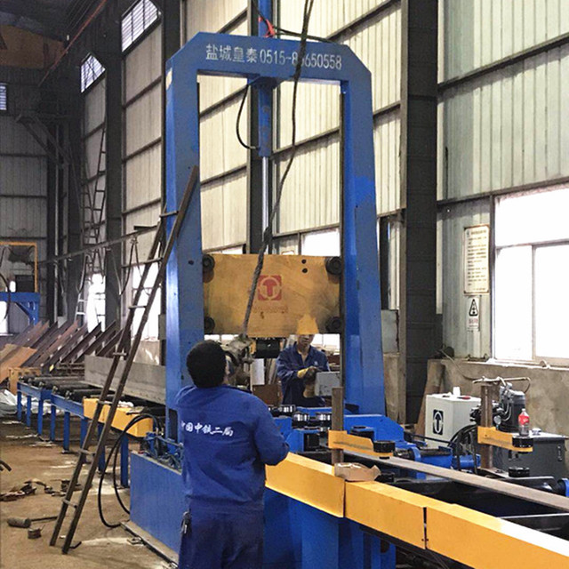 H型钢组立机江苏厂家  品质保证 7天包退换的钢结构组立机