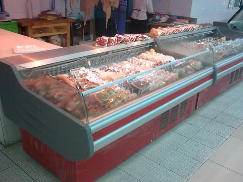 鲜肉柜 敞开式猪肉柜 牛肉展示柜风 冷保鲜柜厂价直销示例图4