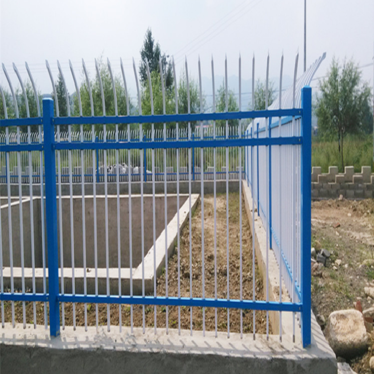 孝中 锌钢护栏制作方法 锌钢护栏小区围栏pvc 锌钢护栏防水圈