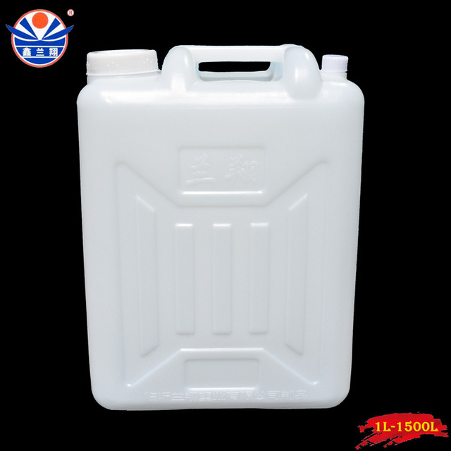 鑫兰翔25kg加厚塑料食品油桶，山东25kg花生油桶，标准25容量塑料桶