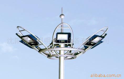 供应富丽照明自动升降式高杆灯 LED高杆灯 投光灯塔 中高杆灯具