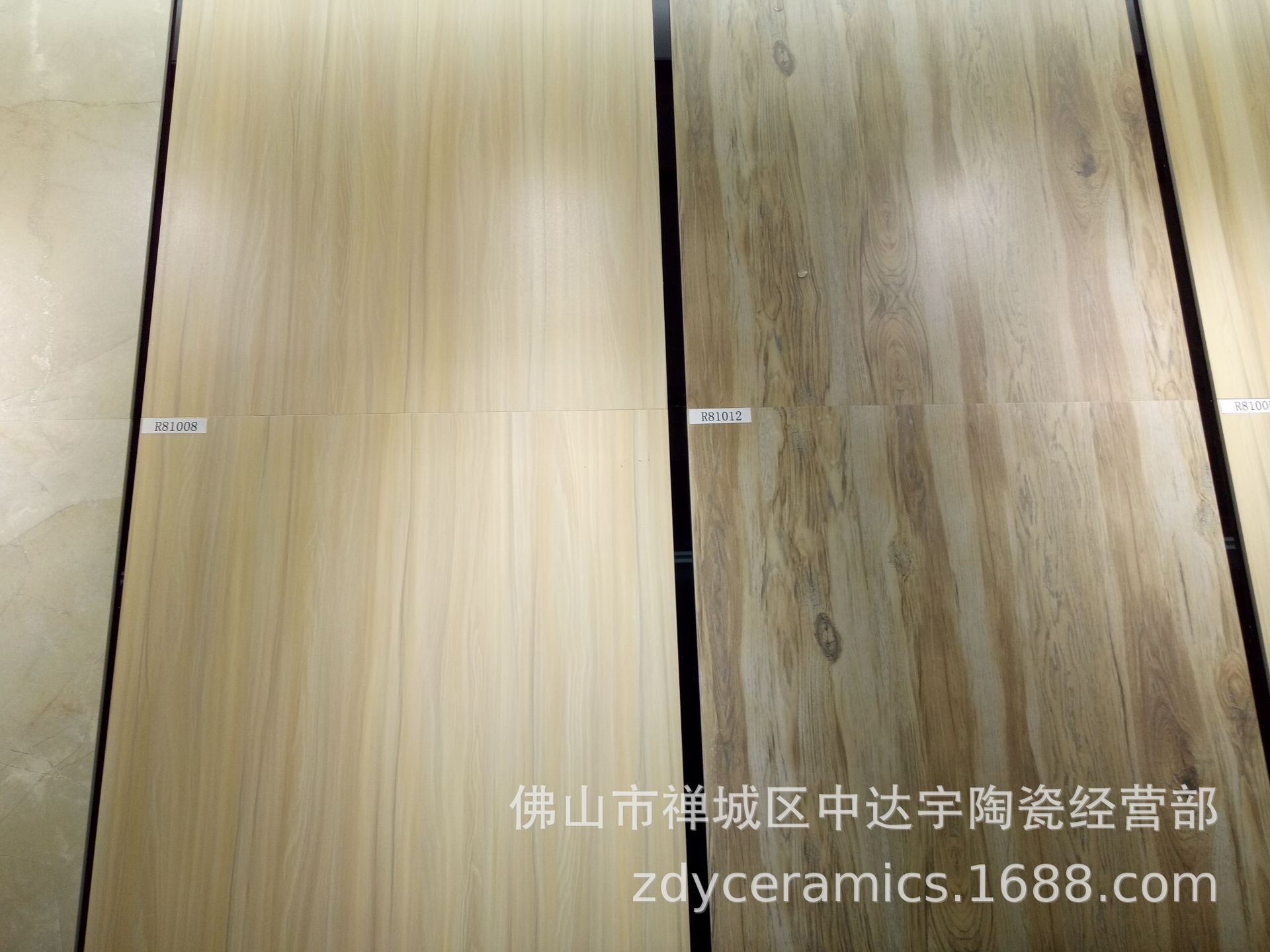 FSMJ800x800mm负离子木纹柔光仿古大理石酒店客厅卫生间地板瓷砖示例图15